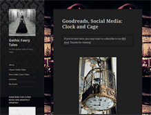Tablet Screenshot of gothicfaerytales.com